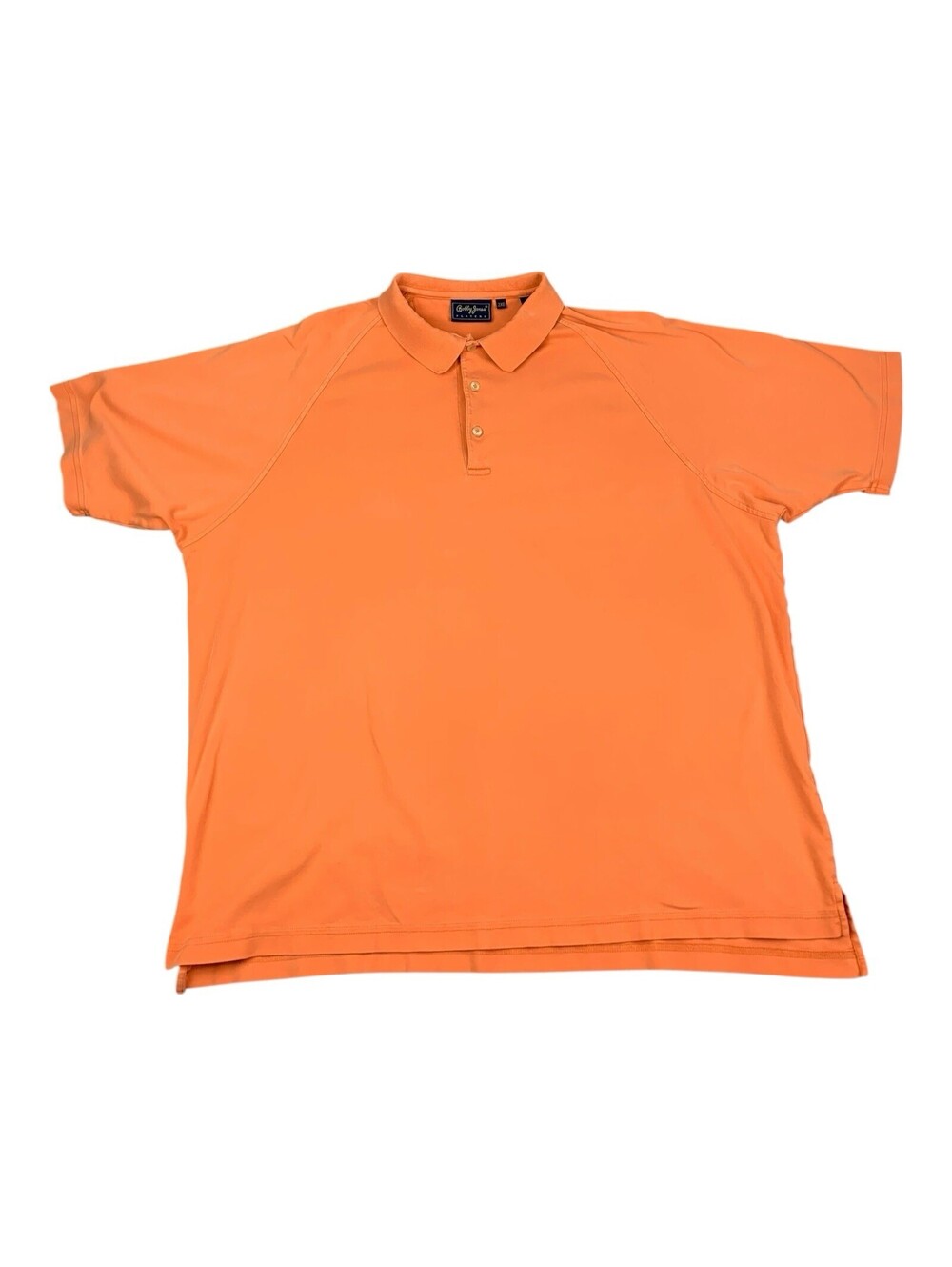 Bobby Jones Players Men’s Golf Polo Shirt, Peach, Short Sleeve, Size 2XB